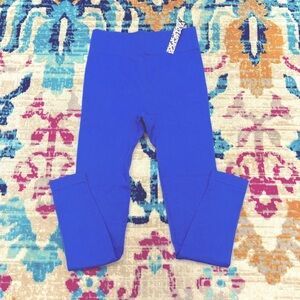 NWT ASOS Ski Thermal Base Layer Leggings, royal blue- size Medium